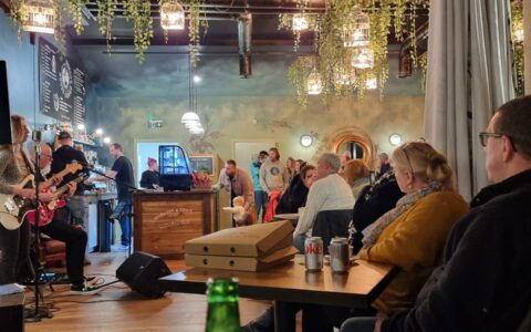 Jazz and pizza night at Roots Coffee Lounge